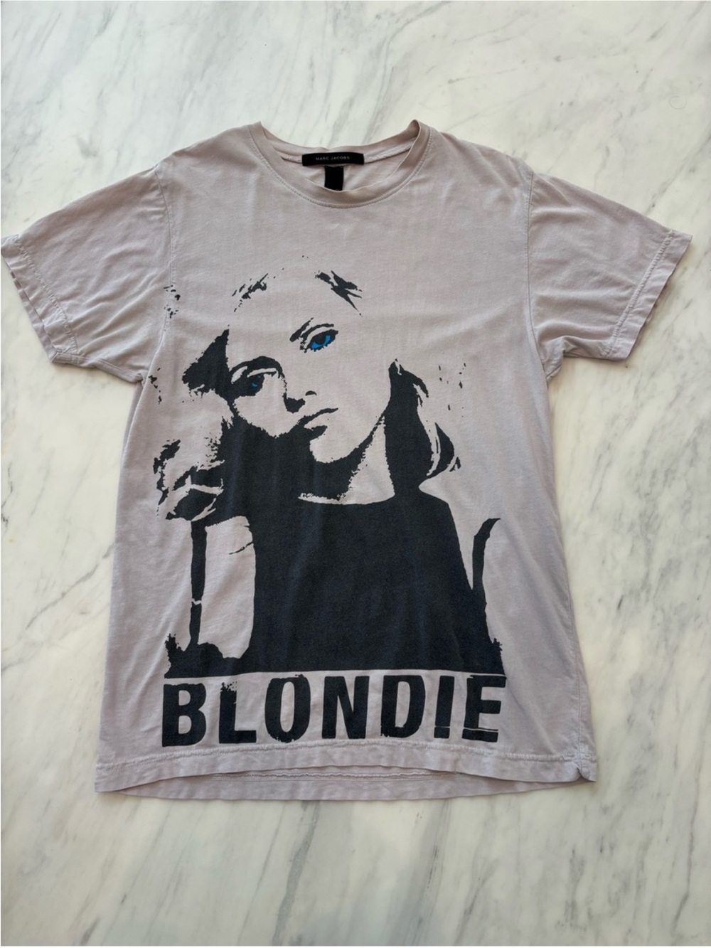 Marc Jacobs Vintage Rare Blondie T-Shirt Size Small. Unisex gray. - Picture 2 of 6